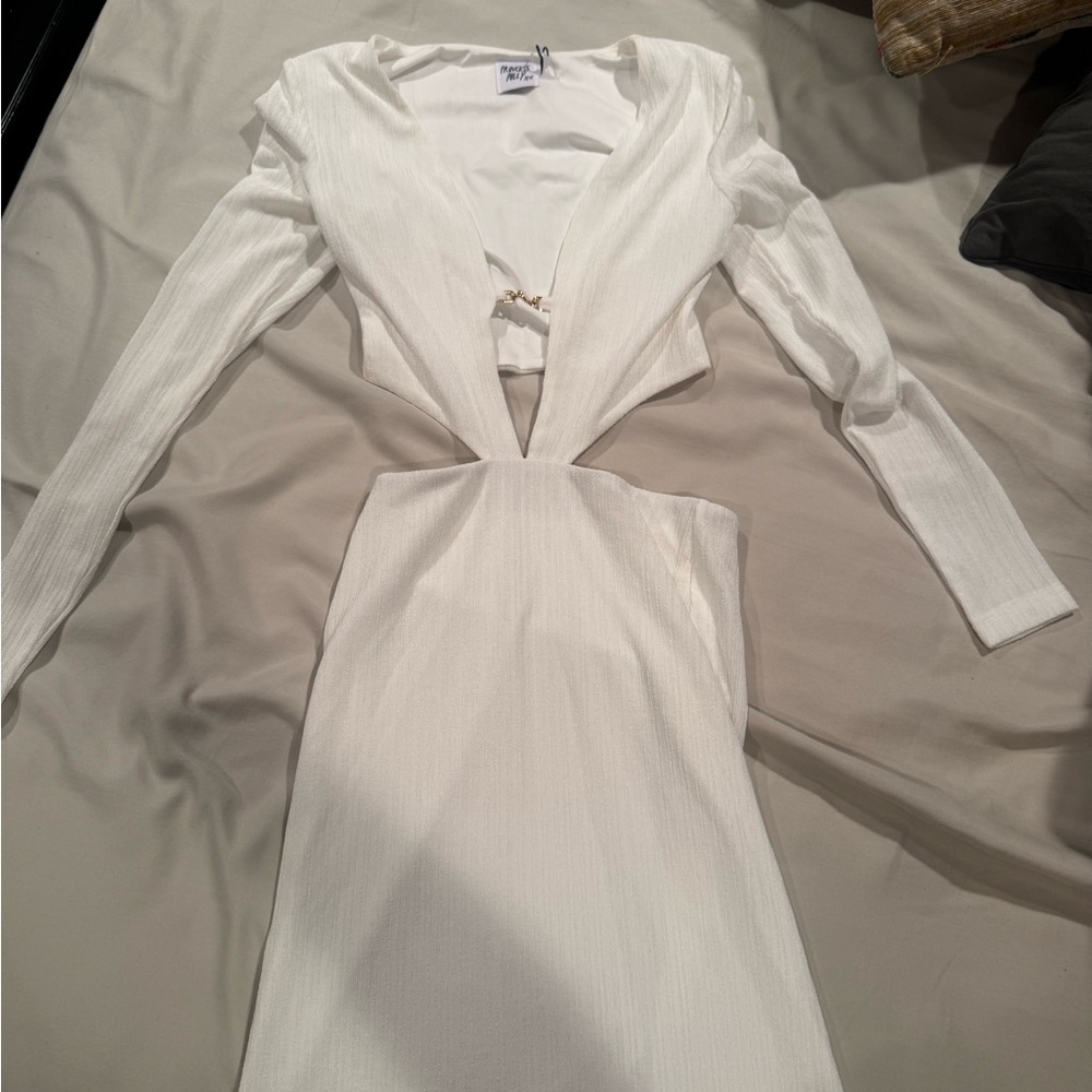 NWT Everton White Maxi Dress - Picture 5 of 5